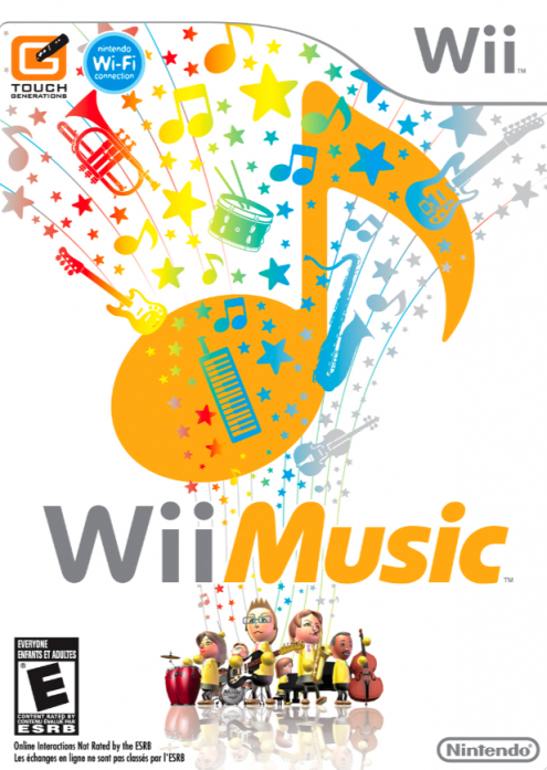 Wii Music Box Art