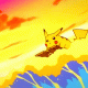 Surfing Pikachu - Pokemon Gen 8