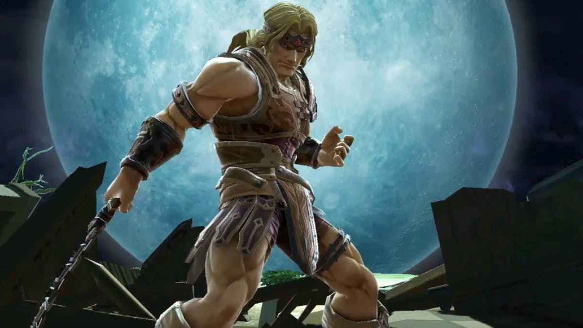 Simon Belmont as he appears in Super Smash Bros Ultimate