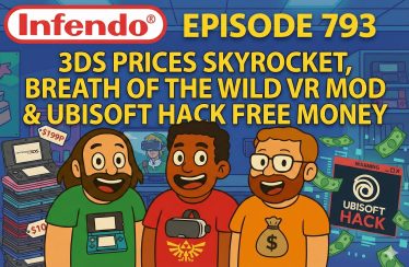 793 – 3DS Price Surge, BOTW in VR & the Ubisoft Hack Payout