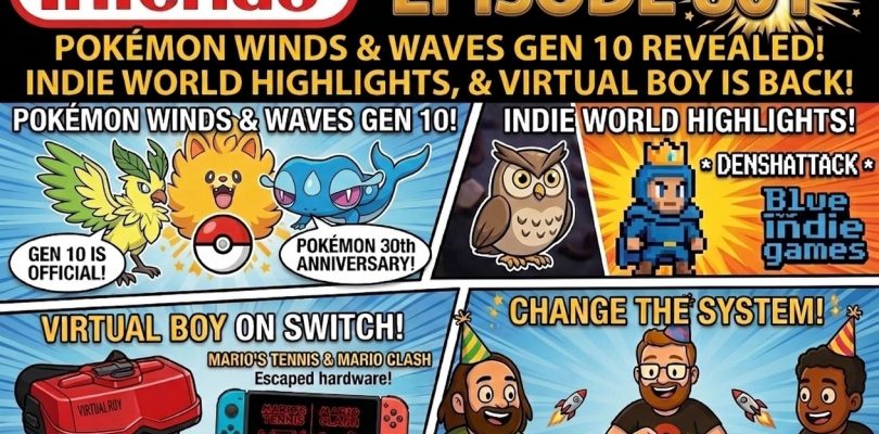 801 – Pokémon Gen 10 Revealed, Indie World Magic, and Virtual Boy on Switch?