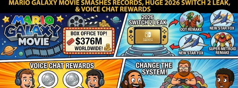 805 – Mario Galaxy Movie Mania, Switch 2 Leaks, and Platinum Points