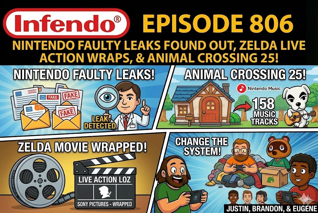 Legend of Zelda Movie Wraps Filming as Nintendo Marks Animal Crossing 25th Anniversary on Nintendo Switch - Nintendo News Article