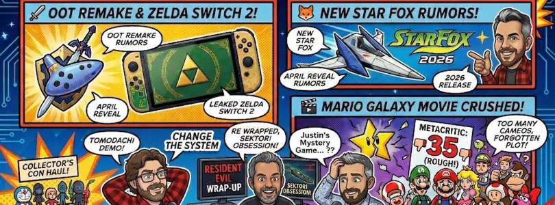 804 – Zelda & Star Fox Rumors, Mario Kart 1.6.0, and the Galaxy Movie Reviews