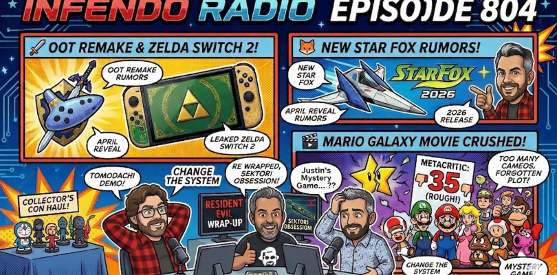 804 – Zelda & Star Fox Rumors, Mario Kart 1.6.0, and the Galaxy Movie Reviews