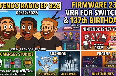 826 – Switch VRR Firmware, Nintendo’s 137th Birthday, and Xbox/Halo Studio Merges