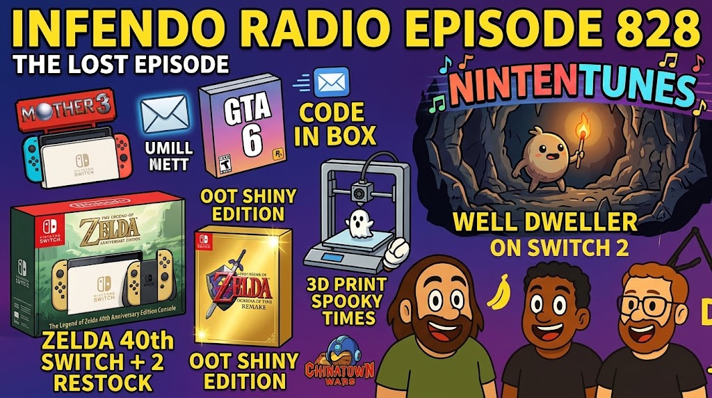 Infendo Radio Episode 828: Zelda 40th Anniversary, Switch Restock Talk, and Steam Deck Retro Play - Nintendo News Article